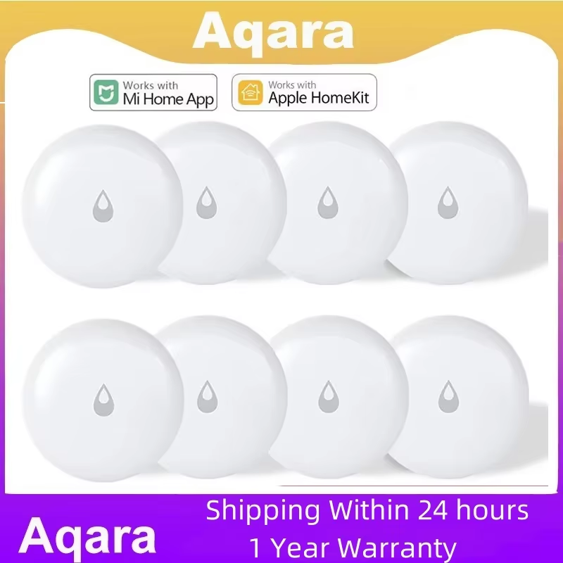 Mi Home Security Xiaomi - Aqara ZigBee 漏水センサー水浸漬床検出器アラームセキュリティ浸漬センサー Xiaomi Mi ホームホームキットアプリ