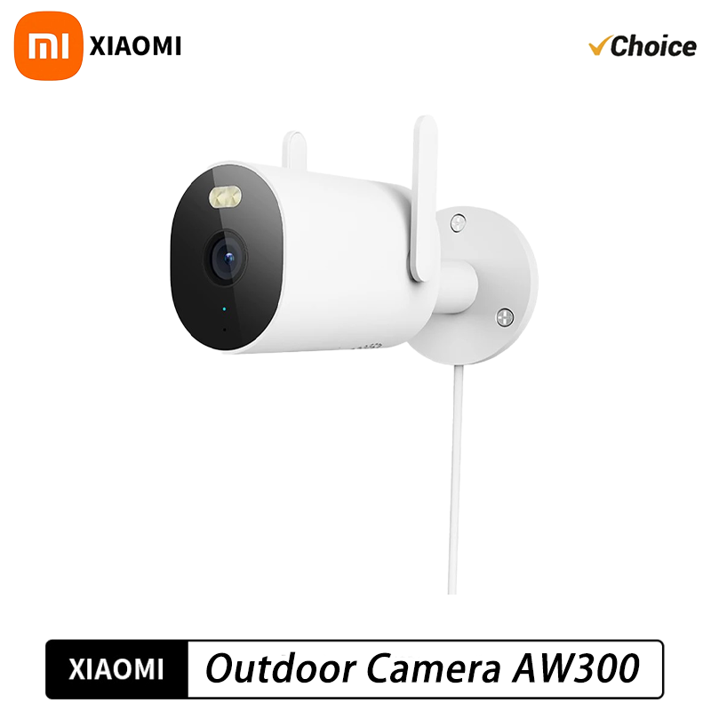 Mi Home Security Xiaomi - Xiaomi屋外カメラAW300 IP66 2K IP66フルカラーナイトビジョンホームカメラビデオ監視IPカメラ検知セキュリティMI CN