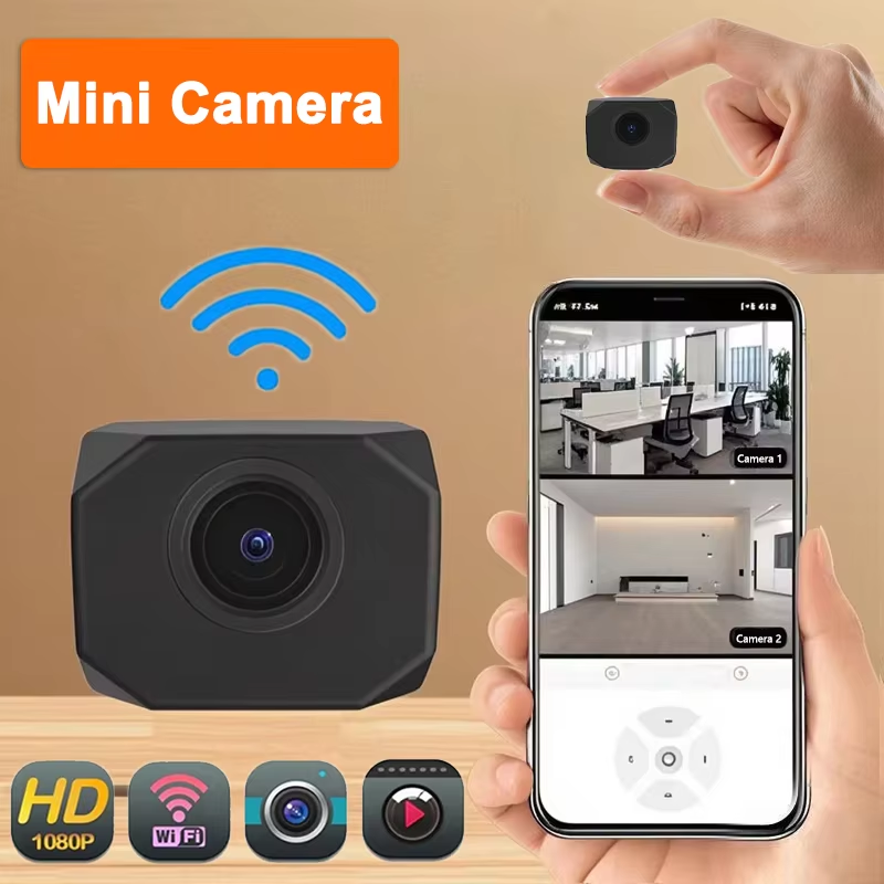 Home Security Camera - 4K HD WiFi セキュリティカメラ 家庭用 ミニ