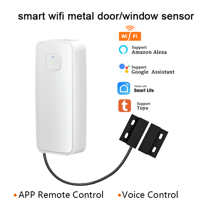 Home Security Gate - スマートドアウィンドウ磁気検出器 WIFI セキュリティアラーム 開閉検出器 アラームセンサー 家庭用盗難防止