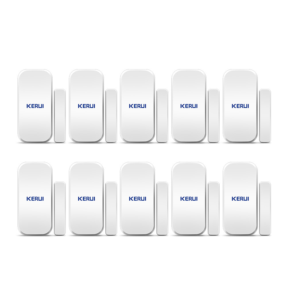 Home Security Gate - KERUI D035 433MHz ワイヤレス窓ドアマグネットセンサー検出器 W181 W184