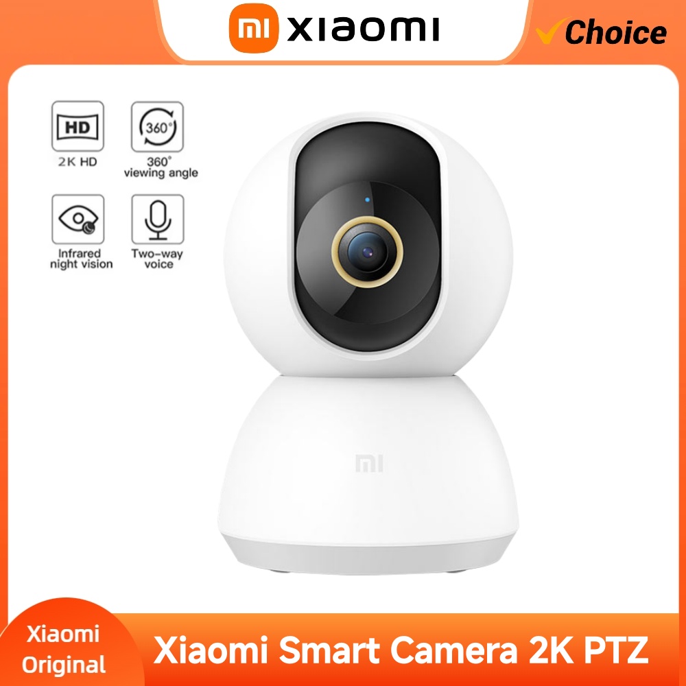 Mi Home Security Xiaomi - Xiaomi スマートIPカメラ 2K 360 ° パンチルトWiFiナイトビジョンワイヤレスセキュリティカメラ1296P