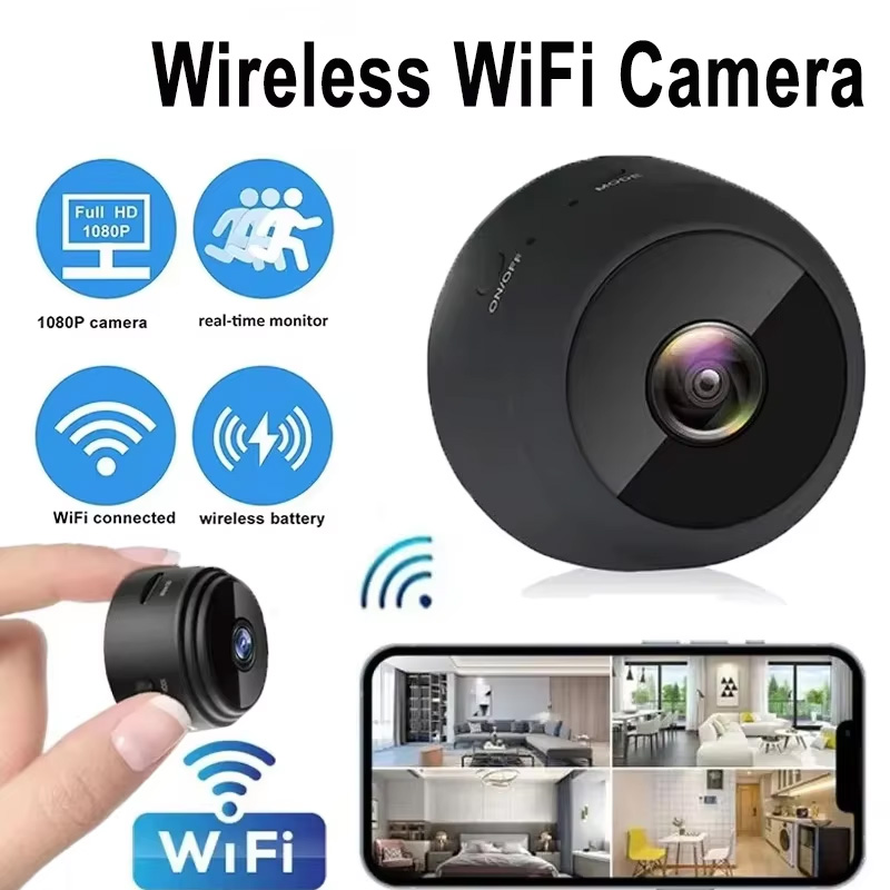 Home Security Camera - 新しい A9 カメラ Wifi 1080p HD
