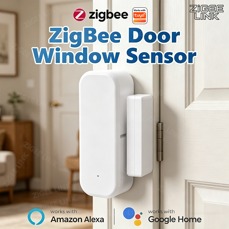 Home Security Gate - ZigBee ドア窓センサーゲート開閉検出器 Tuya スマートライフ人感センサー ライトスイッチ用 APP