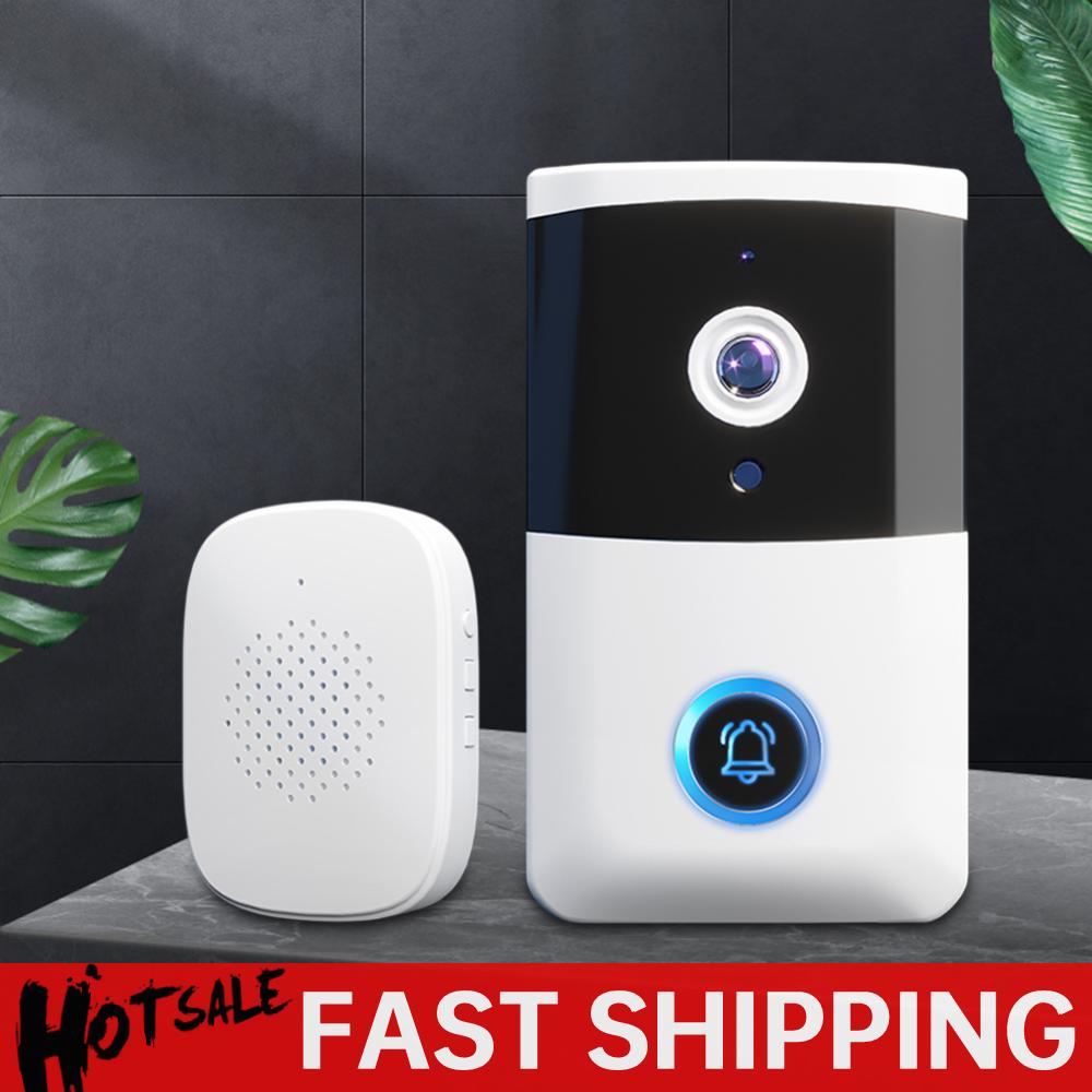 Home Security Video Systems - WiFi ワイヤレスビデオドアベル IR ナイトビジョンドアベルカメラホームドアベルホームセキュリティ警報システム用