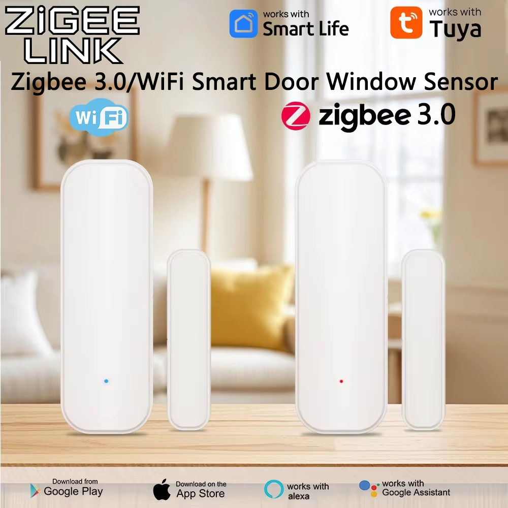 Home Security Gate - Zigbee WIFI ホーム盗難警報器 TUYA スマートドア開閉検知器 窓センサー