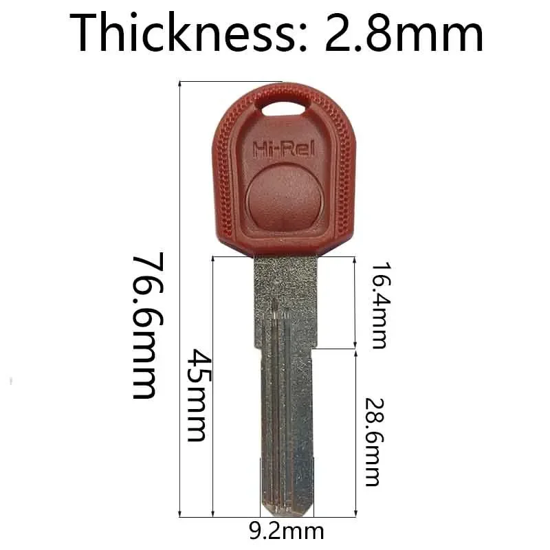 Home Security Gate - 5～100個入り 3溝 LM Hi-Rel 銅製マスターキーブランク 家庭用/寝室用