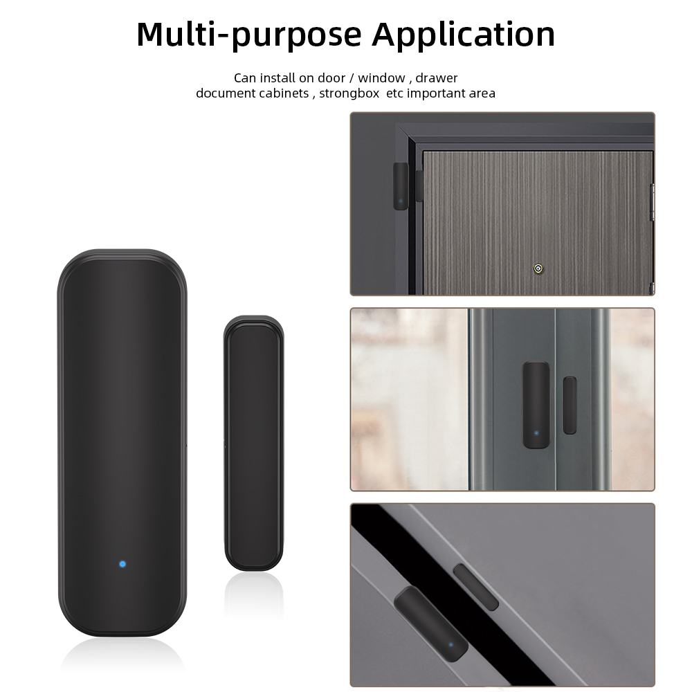 Tuya-zigbeeドアおよびウィンドウセンサー,スマート - Home Security Gate のレビューと価格