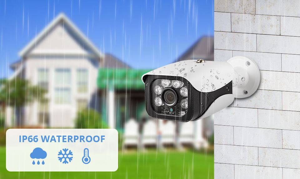 8MP セキュリティカメラシステム 4K POE NVR 屋 - Home Security Video Systems のレビューと価格