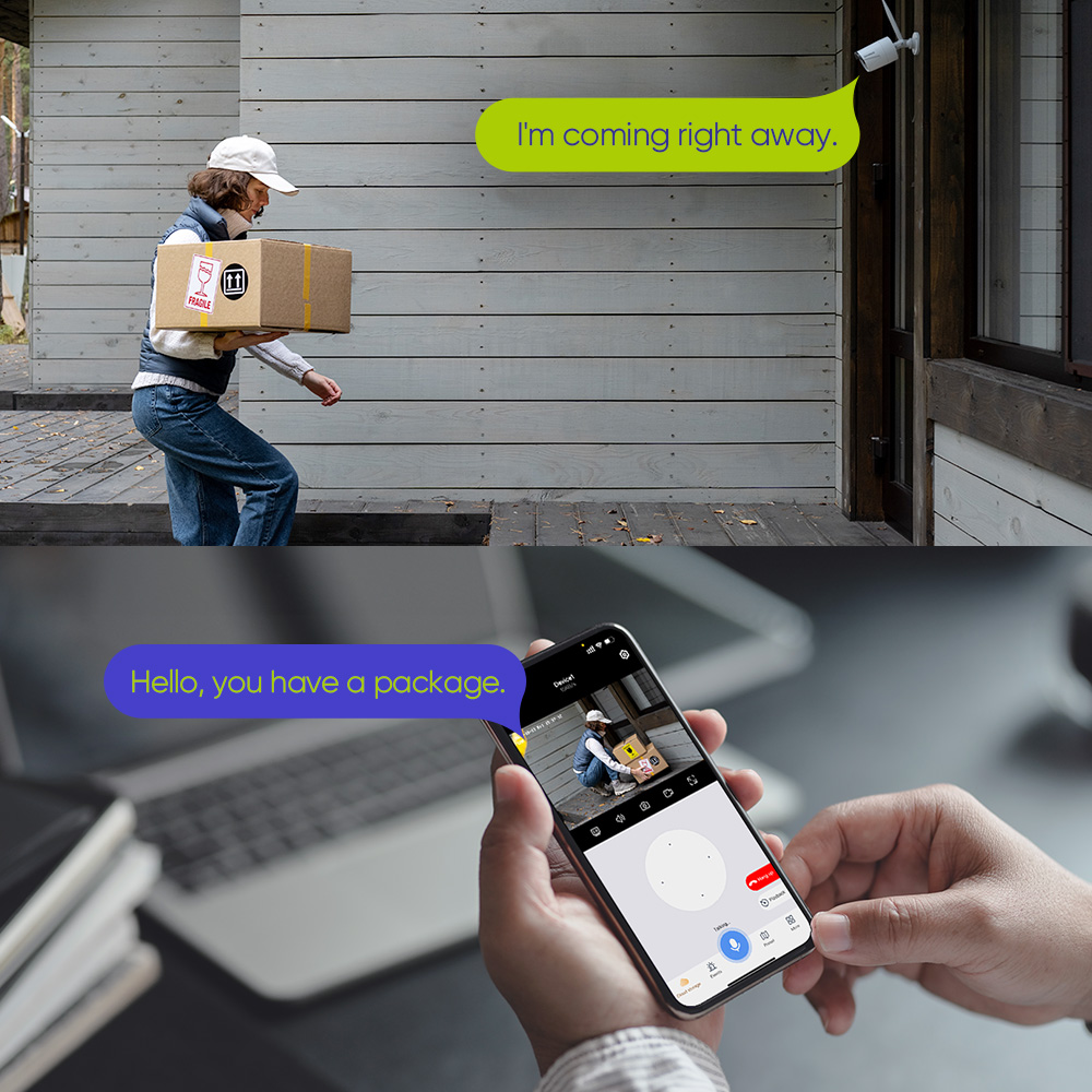 Sannce-屋外監視カメラ,ワイヤレスオーディオおよびビデ - Home Security Panel のレビューと価格