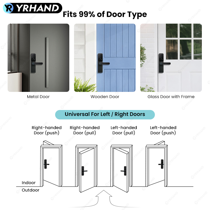 Bluetooth TTLockアプリ対応 指紋認証ロック  - Home Security Essential のレビューと価格