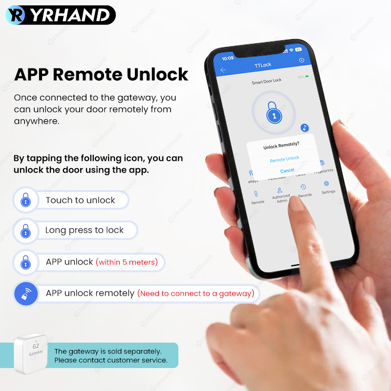 Bluetooth TTLockアプリ対応 指紋認証ロック  - Home Security Essential のレビューと価格
