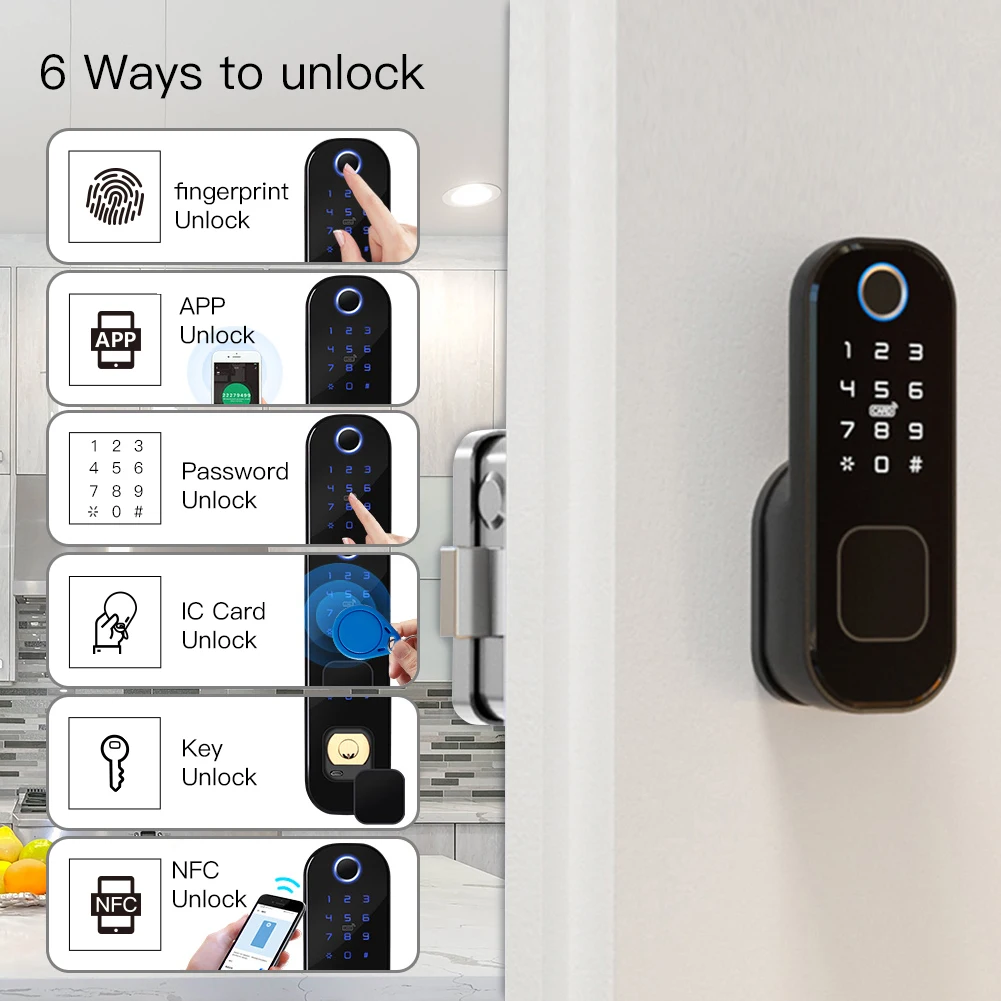 あなたのもの-Wi-Fiを備えたスマート指紋ドア,家,ホテル - Home Security Essential のレビューと価格