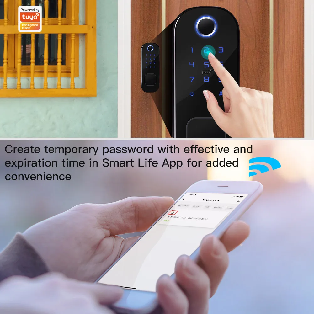 あなたのもの-Wi-Fiを備えたスマート指紋ドア,家,ホテル - Home Security Essential のレビューと価格