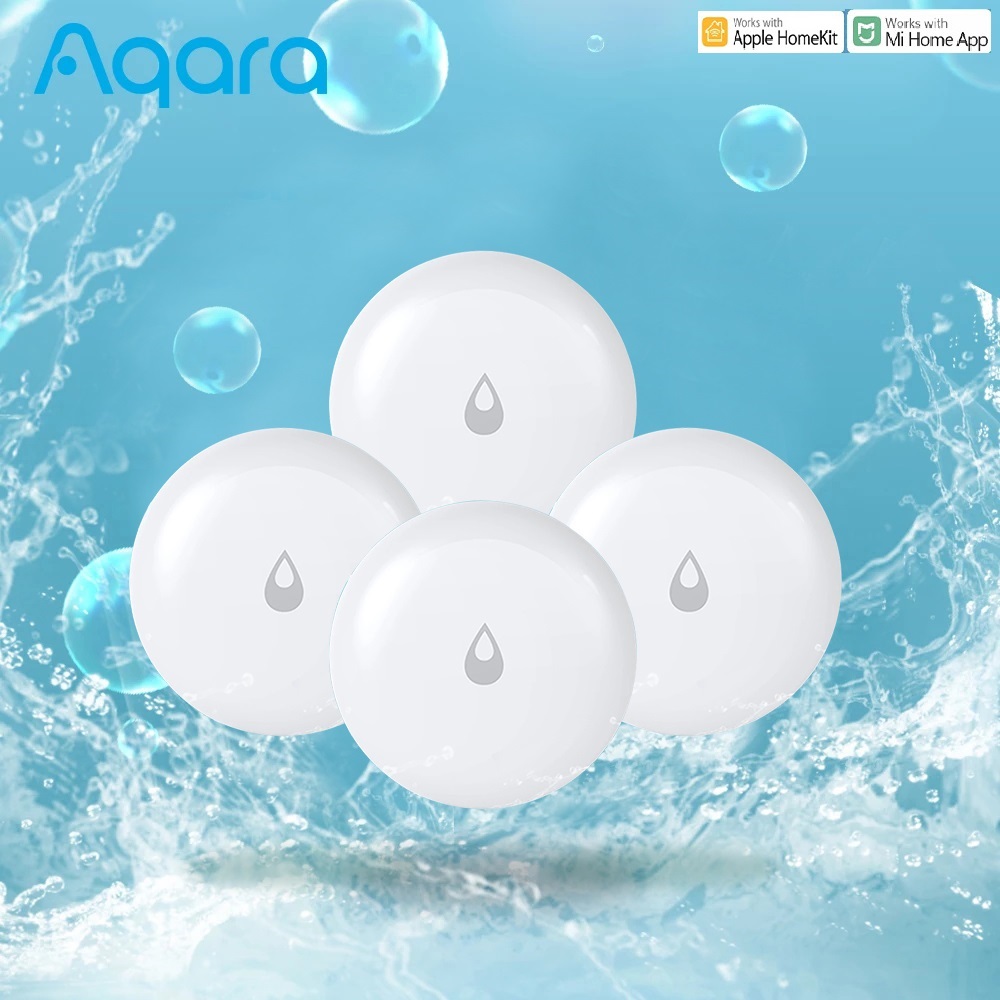 Aqara ZigBee 漏水センサー水浸漬床検出器アラーム - Mi Home Security Xiaomi のレビューと価格
