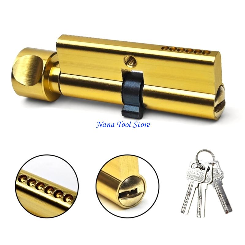 31GJ アップグレード亜鉛合金ドアハンドルロックセットキー - Home Security Door Lock のレビューと価格