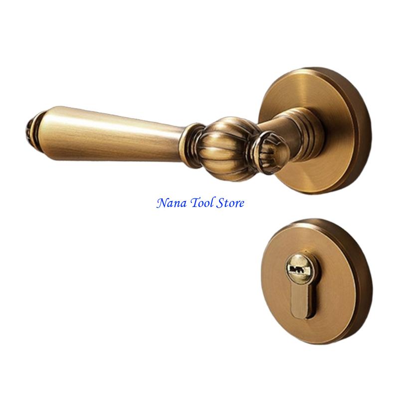 31GJ アップグレード亜鉛合金ドアハンドルロックセットキー - Home Security Door Lock のレビューと価格