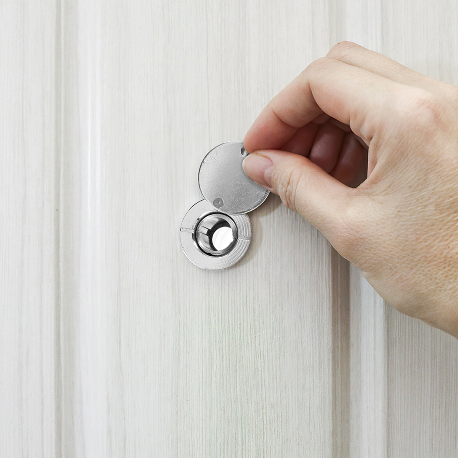 ドアビューアー ピープホール ステンレススチール ガラス プ - Home Security Essential のレビューと価格