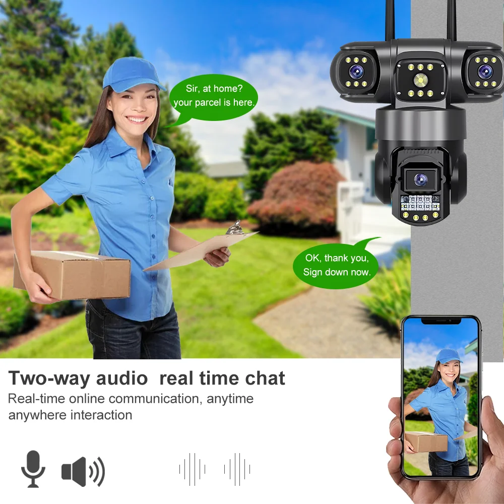 V380 Pro 4G屋外防水カメラ SIMカード対応 12 - Home Security Land のレビューと価格