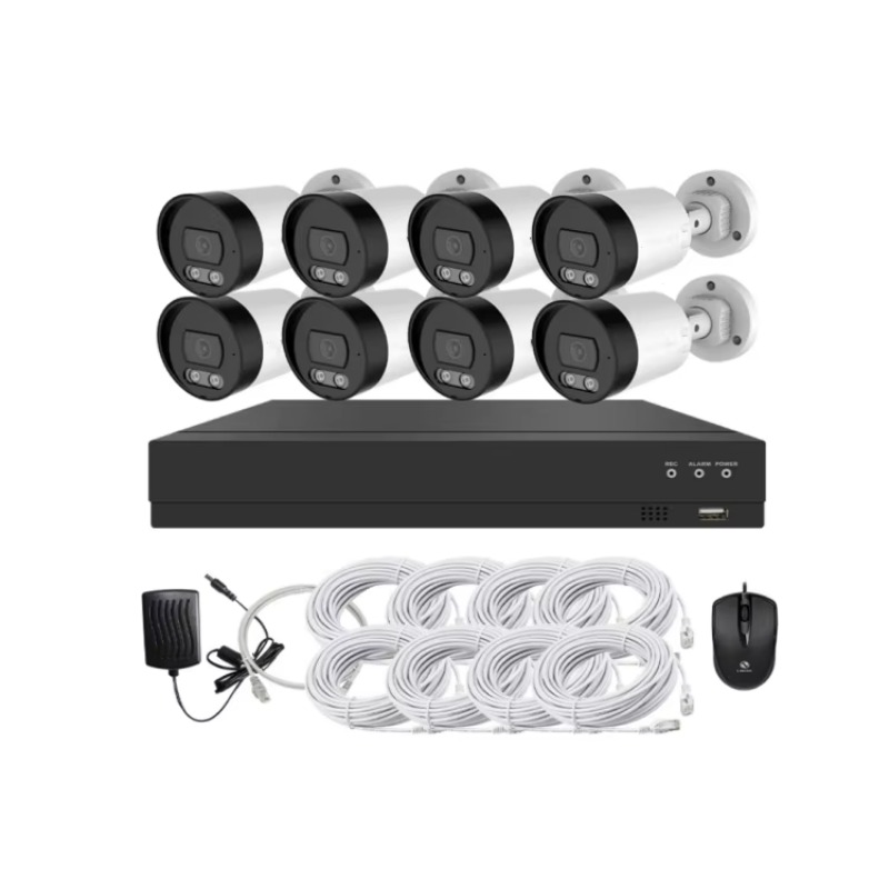CCTVカメラキット 4ch/8ch フルHD 屋外防水カメ - Home Security Camera のレビューと価格