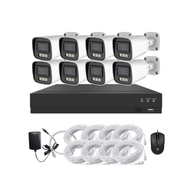 CCTVカメラキット 4ch/8ch フルHD 屋外防水カメ - Home Security Camera のレビューと価格