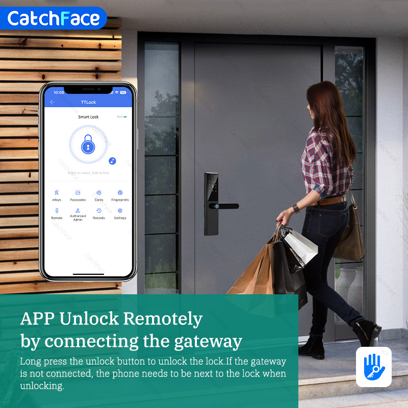 Bluetooth 指紋ドアロック TTLock アプリコー - Home Security Essential のレビューと価格