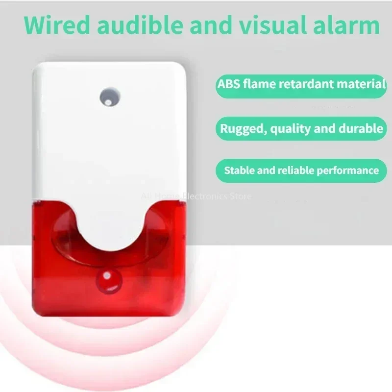 屋外のストロボサイレン、点滅アラームライトの配線、警察のサイ - Alarm Siren Outdoor のレビューと価格