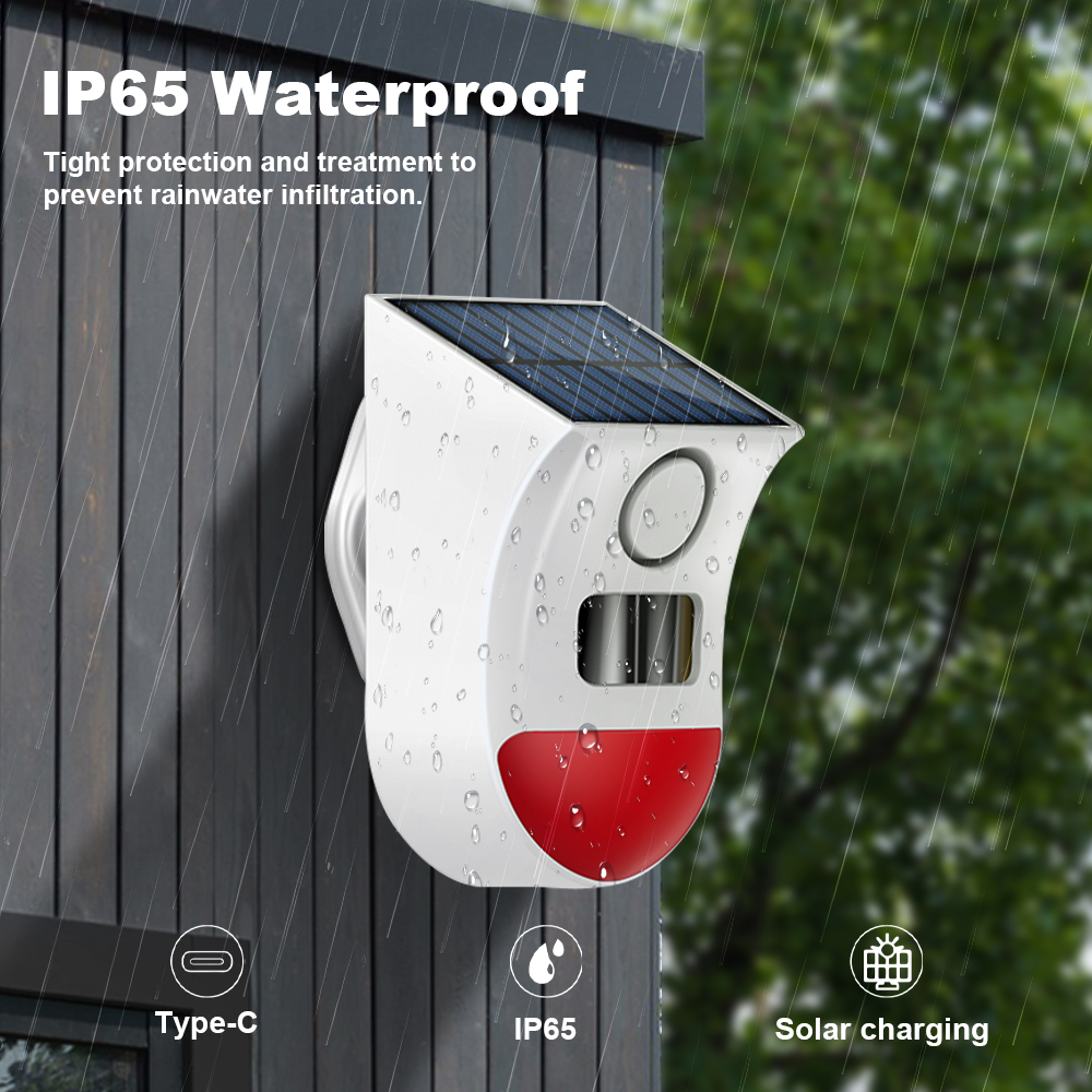 Tuya Zigbee ソーラーサイレンアラーム屋外セキュリ - Alarm Siren Outdoor のレビューと価格