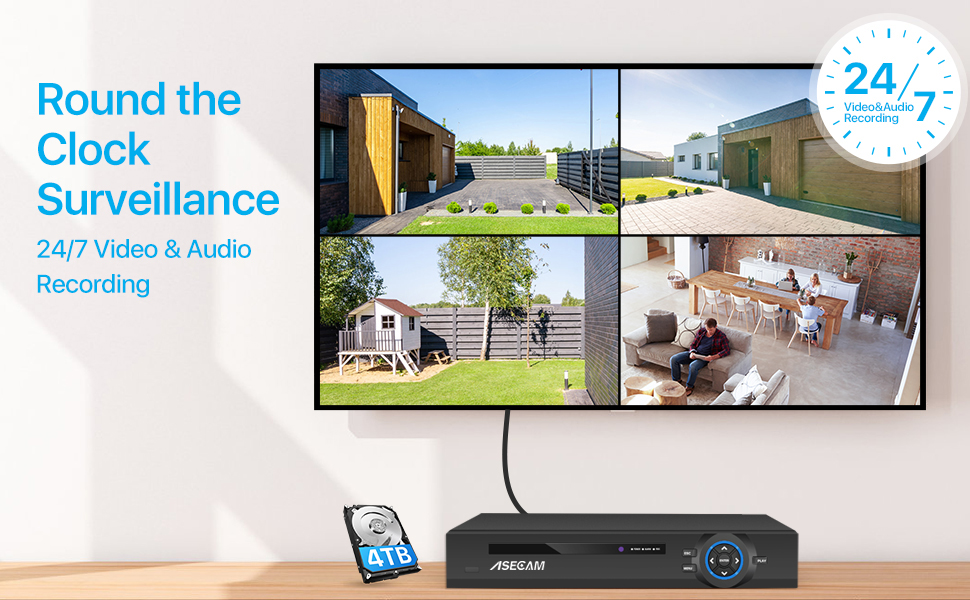 スーパー8MP POE NVRビデオレコーダー 音声IPカメ - Home Security Camera のレビューと価格