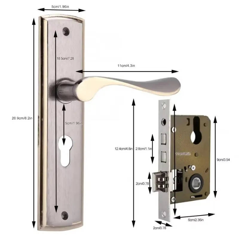 家,室内,寝室,リビングルーム,キッチン用のロック解除キー付 - Home Security Essential のレビューと価格