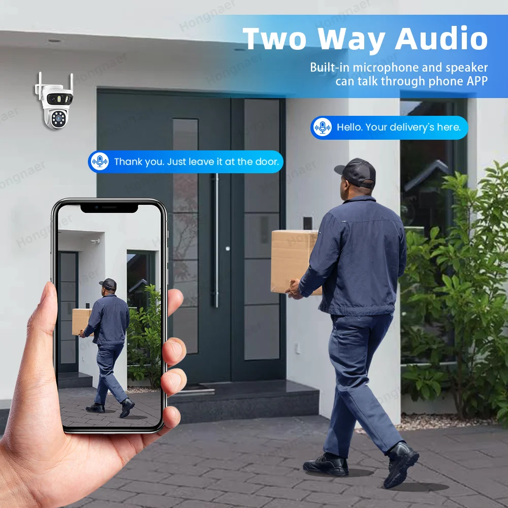 2026年 ホンナール 6MP 4CH 3レンズ 2.4G  - Home Security Camera のレビューと価格