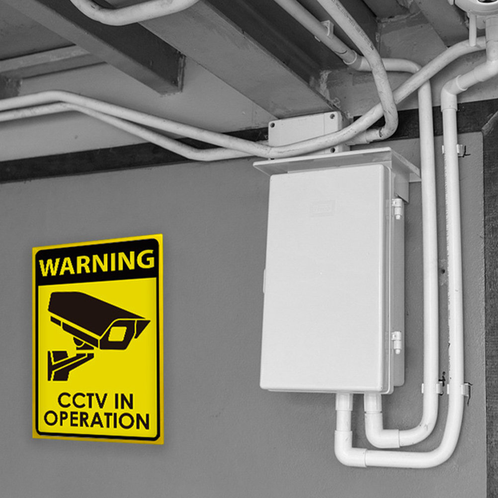 アクリル製セキュリティカメラ警告標識 屋外ビデオ監視標識 庭 - Home Yard Security のレビューと価格