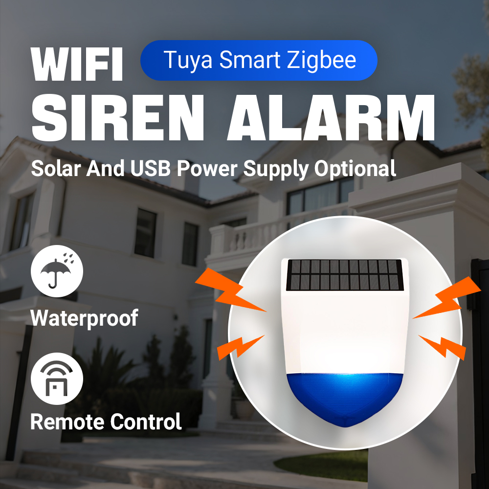 Tuya スマート Zigbee/Wifi サイレンアラーム - Alarm Siren Outdoor のレビューと価格