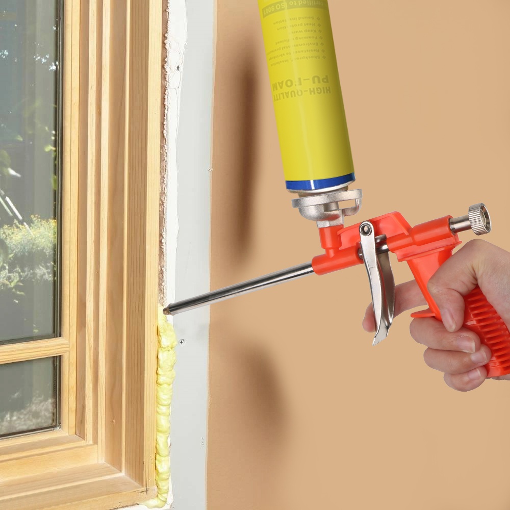 住宅装飾用フォームスプレーガン 発泡ジェットグルーガン 金属 - Home Security Gun のレビューと価格