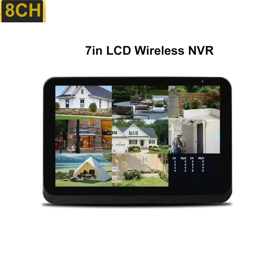 Uzoom 8CH NVR ワイヤレスセキュリティシステム  - Home Security Video Systems のレビューと価格
