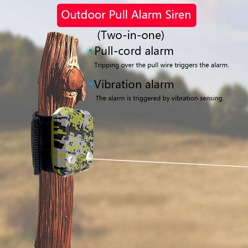 ポータブル屋外プルサイレンキャンプ旅行振動サイレンセキュリテ - Alarm Siren Outdoor のレビューと価格