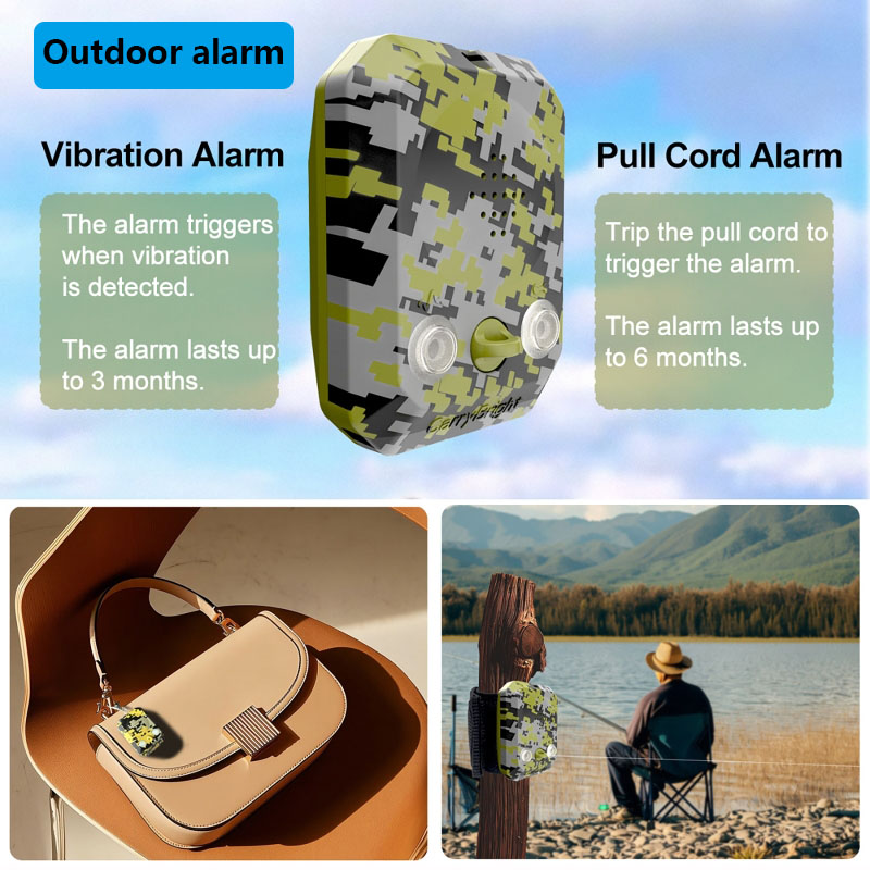 ポータブル屋外プルサイレンキャンプ旅行振動サイレンセキュリテ - Alarm Siren Outdoor のレビューと価格