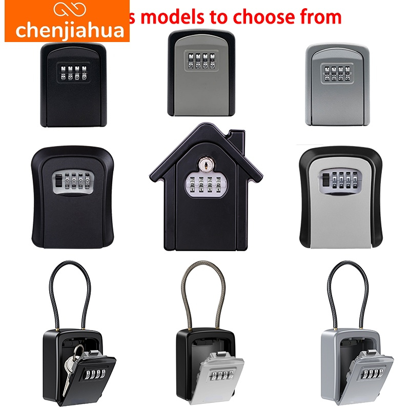 壁掛けキー収納秘密ボックスオーガナイザー 4 桁組み合わせパ - Home Security Essential のレビューと価格