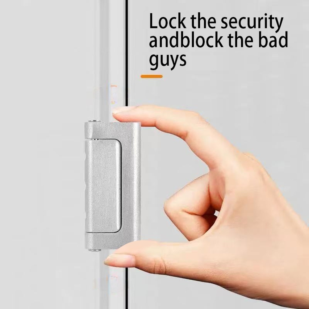 1pc 亜鉛合金盗難防止ドアラッチバックルロックセキュリティ - Home Security Door Lock のレビューと価格