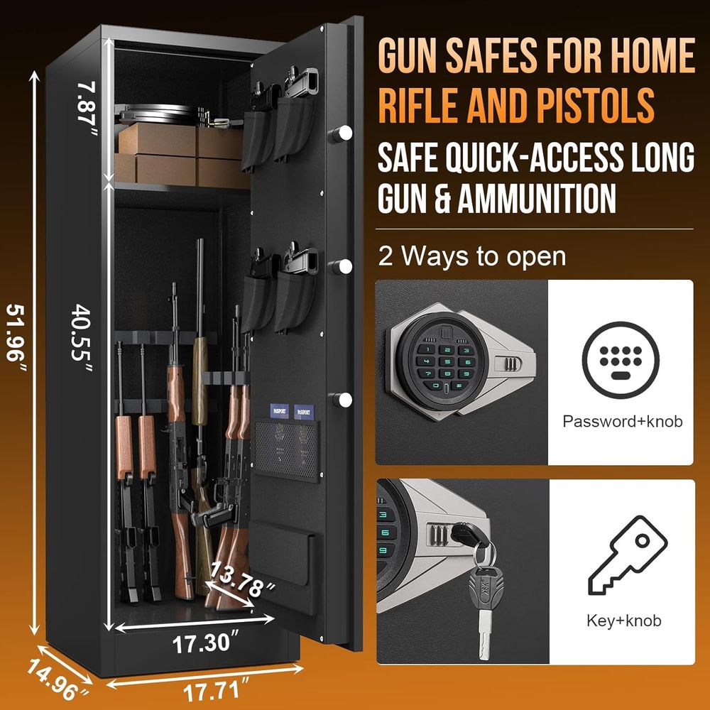 10～12ゲージのショットガン、クイックアクセス式金庫、ホー - Home Security Gun のレビューと価格