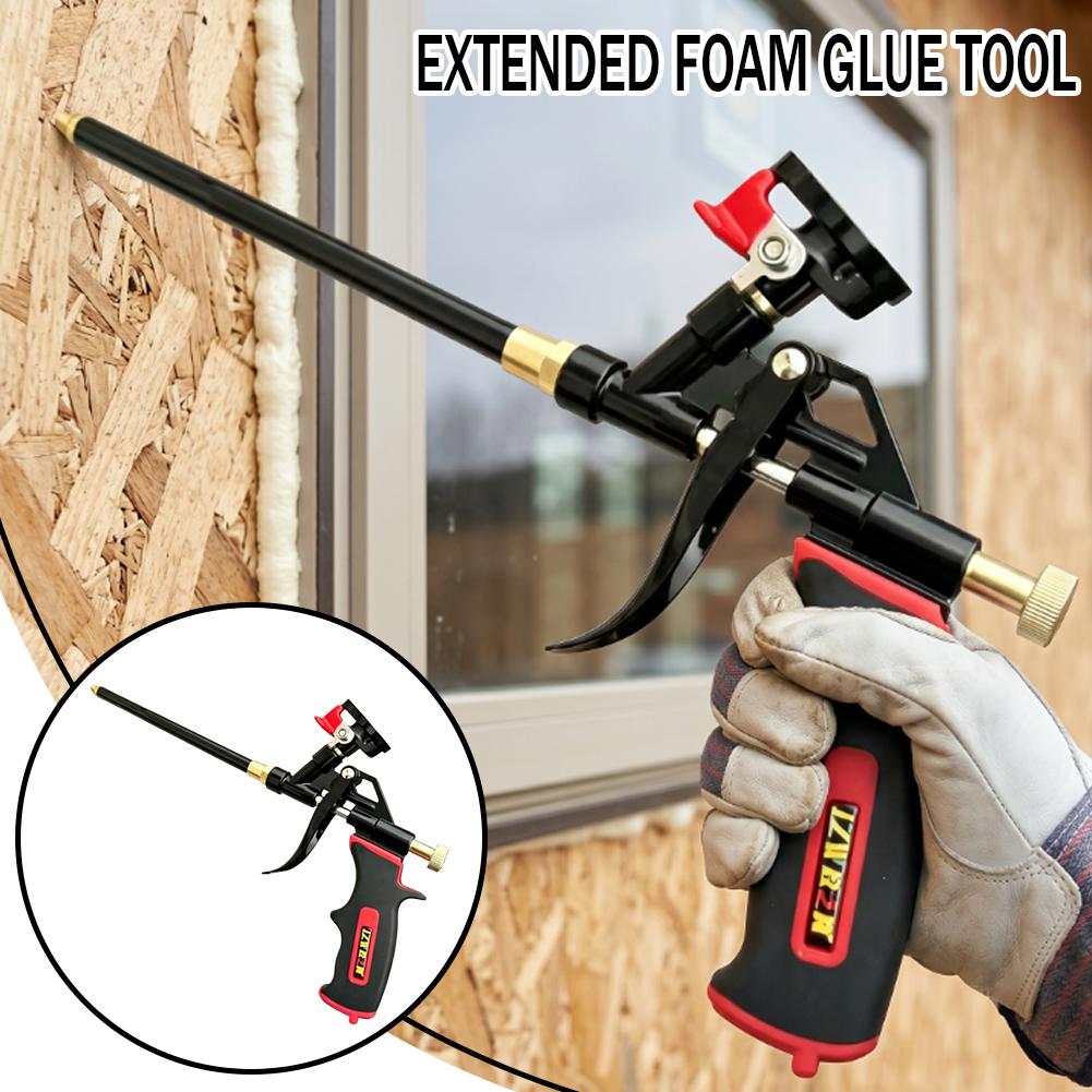 拡張フォームスプレーガン ヘビーデューティーPUフォームガン - Home Security Gun のレビューと価格