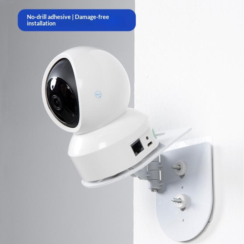 壁掛け式L字型PTZカメラブラケット、接着ベース付き、穴あけ - Home Security Land のレビューと価格