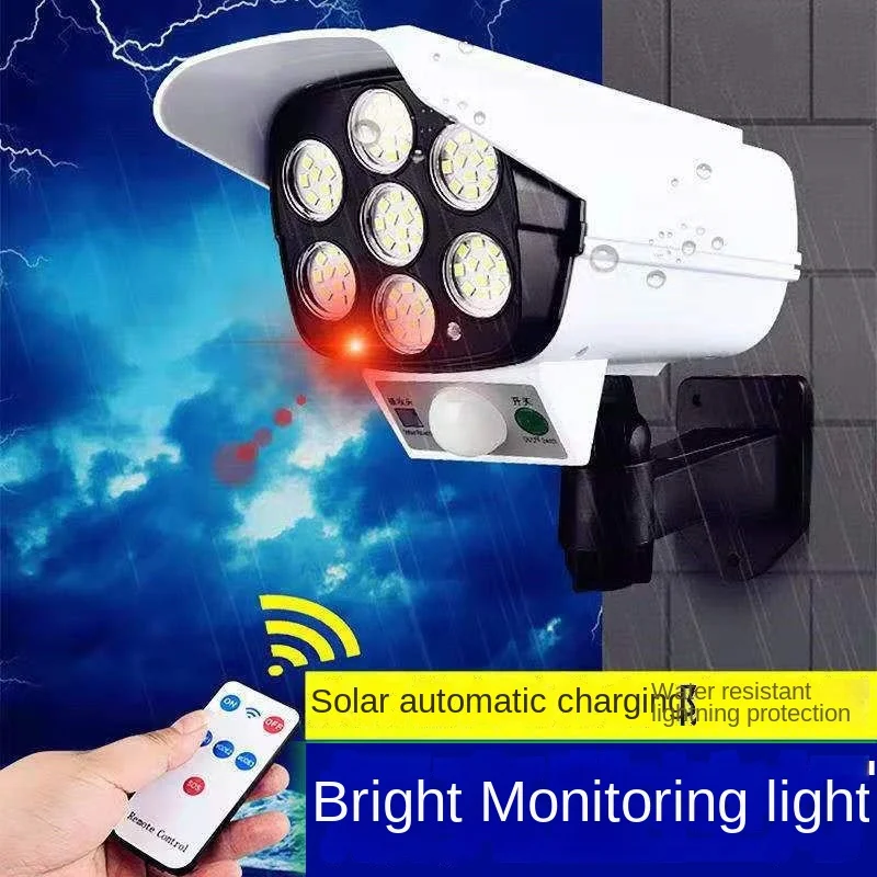 屋外ソーラーライトモーションセンサーセキュリティダミーカメラ - Home Security Camera のレビューと価格