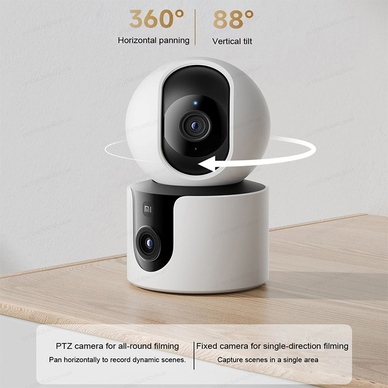 XIAOMI スマート カメラ C300 デュアル カメラ  - Mi Home Security Xiaomi のレビューと価格