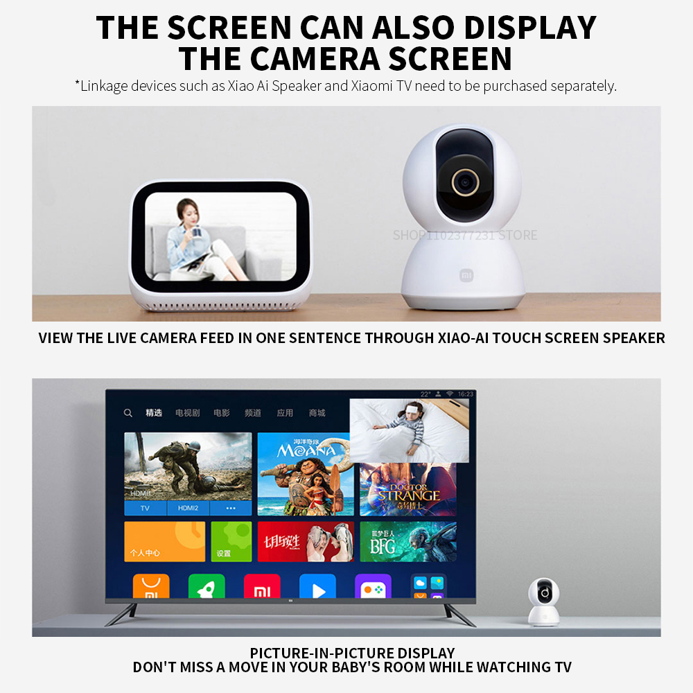 Xiaomi純正スマートカメラ 2K 1296P HD 36 - Mi Home Security Xiaomi のレビューと価格