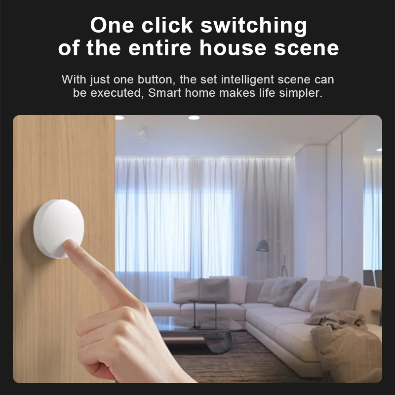 PTX スマートスイッチワイヤレスミニスイッチキー Blue - Mi Home Security Xiaomi のレビューと価格