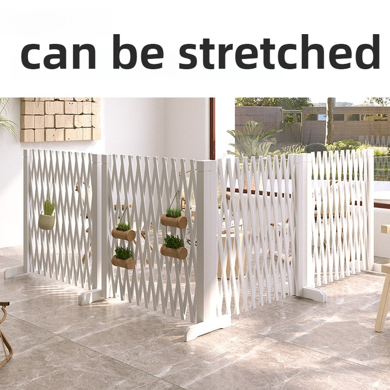 ペット子犬用フェンス 引き込み式隔離犬用木製フェンス 折りた - Home Security Fence のレビューと価格