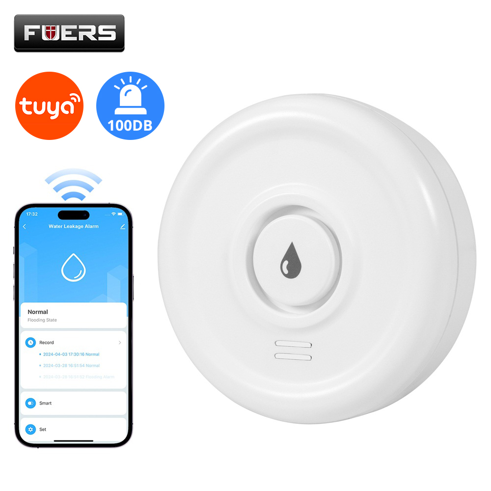 スマート漏水検知器,水位センサー,家庭用警報システム,Tuy - Home Security Business のレビューと価格