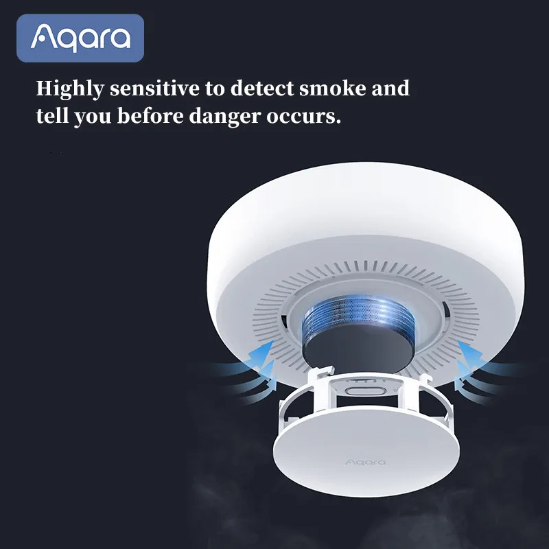 新しい Aqara 煙探知センサー Zigbee スマート火 - Mi Home Security Xiaomi のレビューと価格