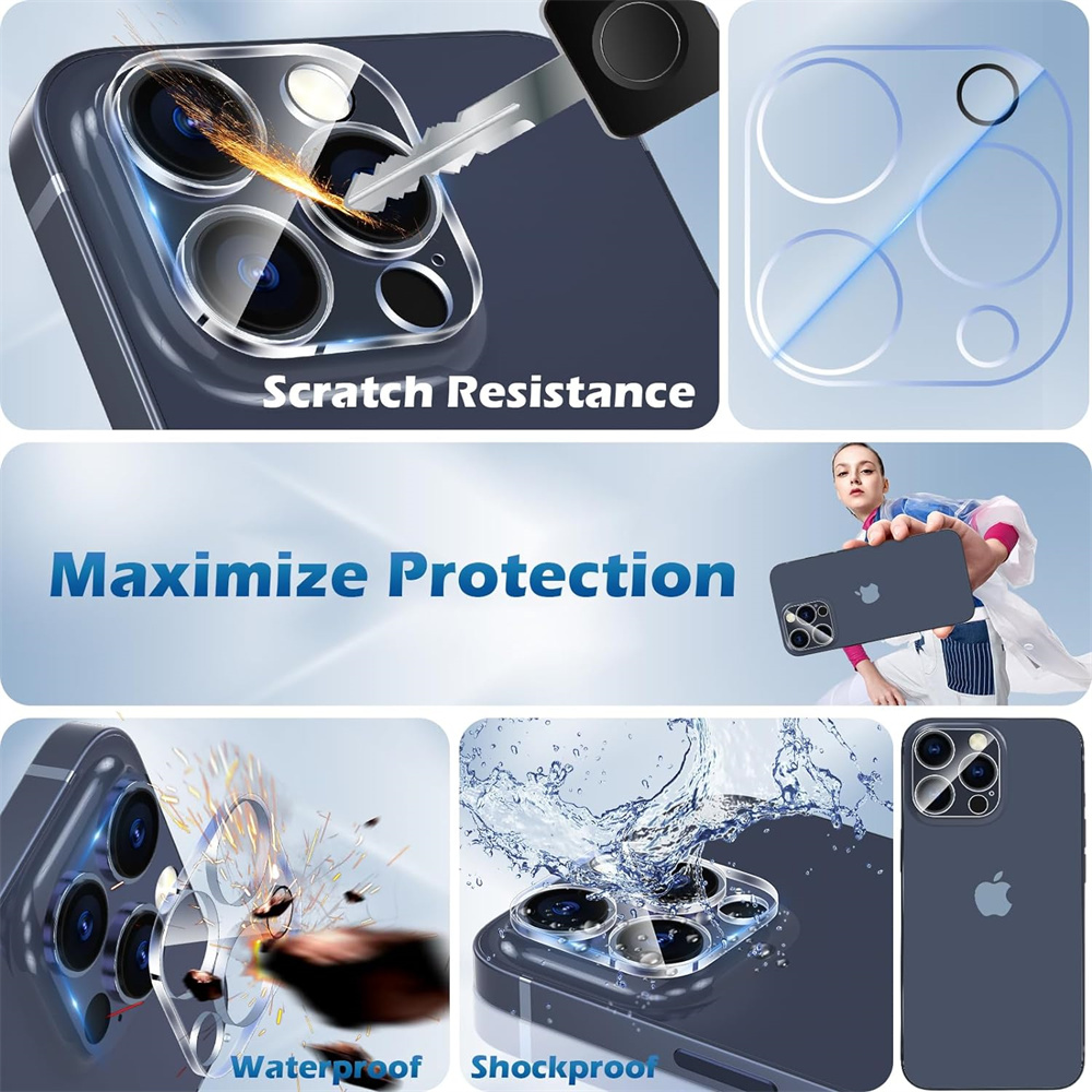 1~3個 プロテクターカメラ 用 iPhone 17 16  - Home Security With Cameras のレビューと価格
